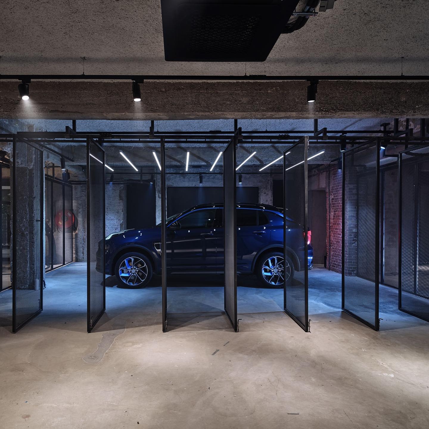 Lynk & Co the nonconformist car showroom in Amsterdam