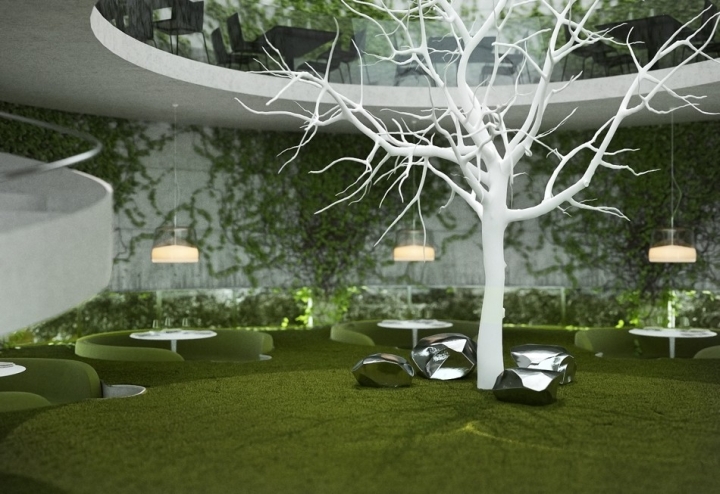Tea Garden Restaurant Concept 
