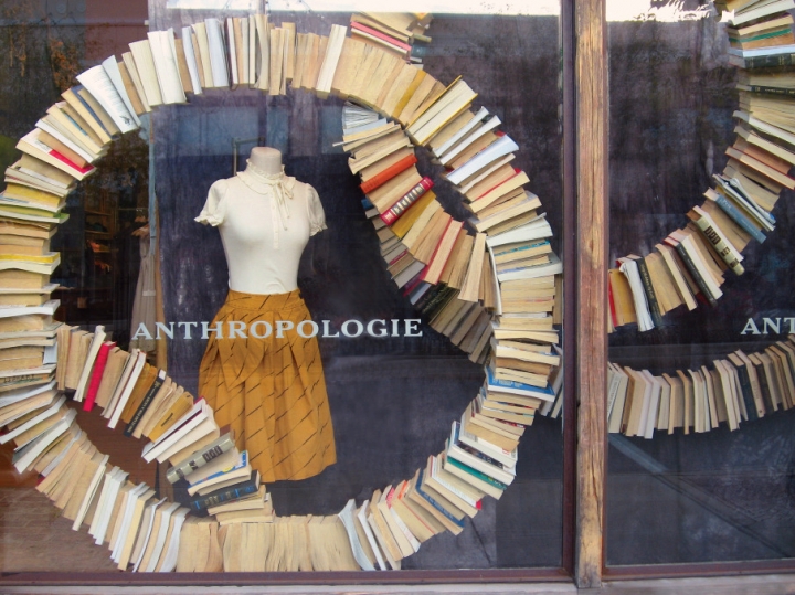 Anthropologie Book Windows