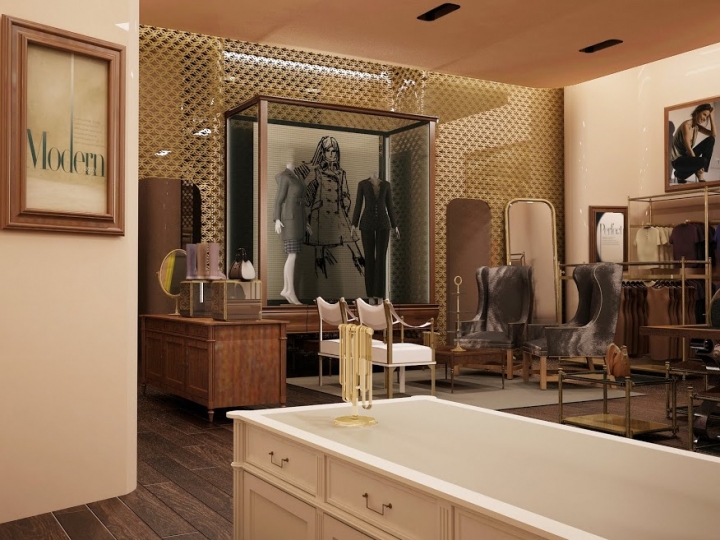 Ann Taylor store interior design by Incorporated 
