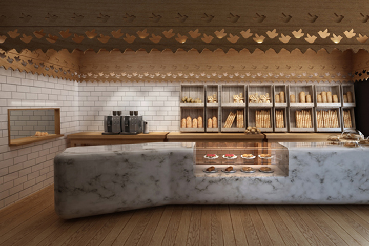 BAKERIES! Maxibread bakery and cafÃ© by Stone Designs