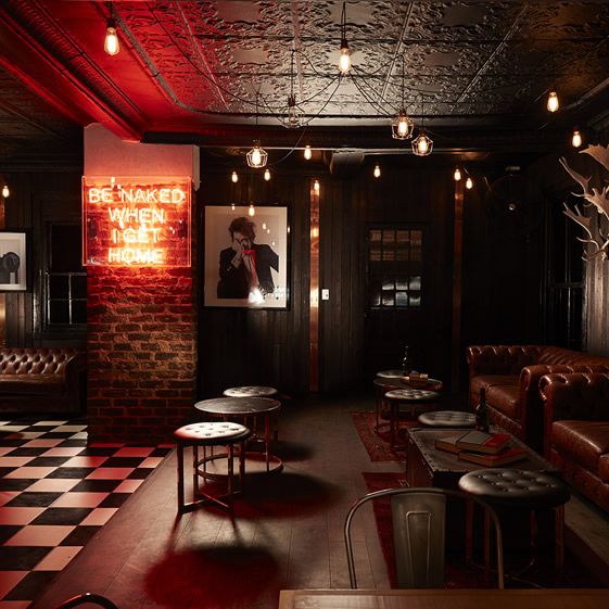 Hell’s Kitchen’s whiskey lounge by StudioA 