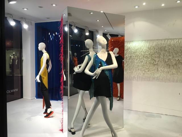 Joseph Fashion window display made by Harlequin Design