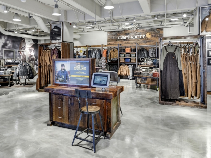 Carhartt hometown flagship store by RGLA Solutions Inc
