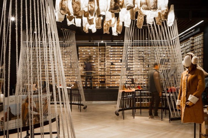 Yellow Earthâ€™s flagship store by TANDEM Design Studio 