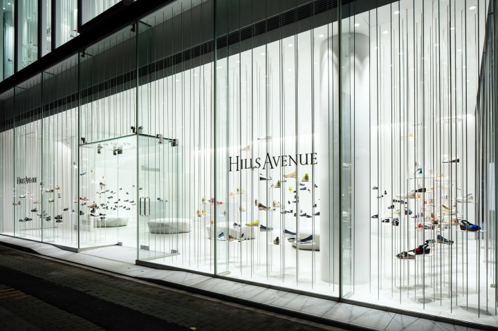 Hills Avenue flagship store in Tokyo by Tokujin Yoshioka