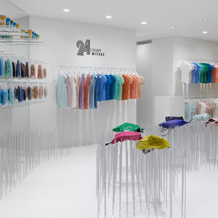 24 Issey Miyake Concept Store design and in store visual merchandising Tokyo